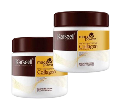 POWER KARSELL - Colágeno capilar. "¡La fuerza y la belleza de tu cabello al alcance de tu mano!"  COMBO 2 POR EL PRECIO DE 1